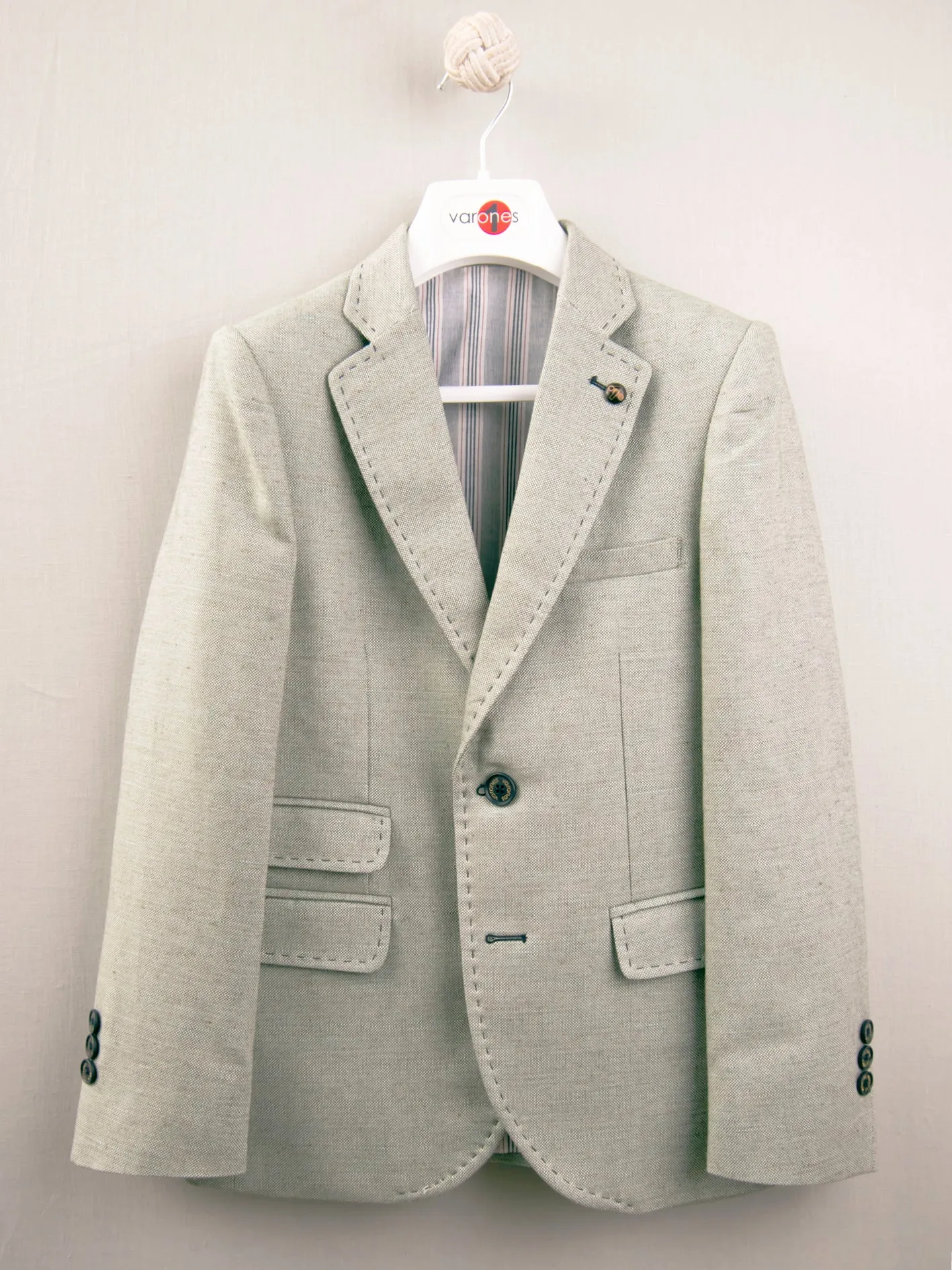 One Varones Boys Moss Green Blazer:- 10-0406984