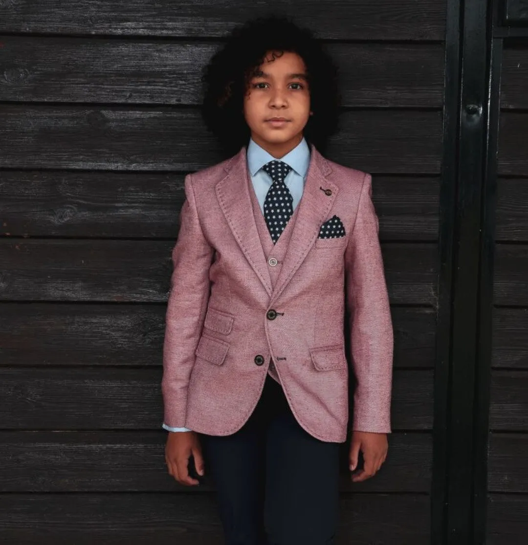 One Varones Boys Wine Blazer:-10-04069 49