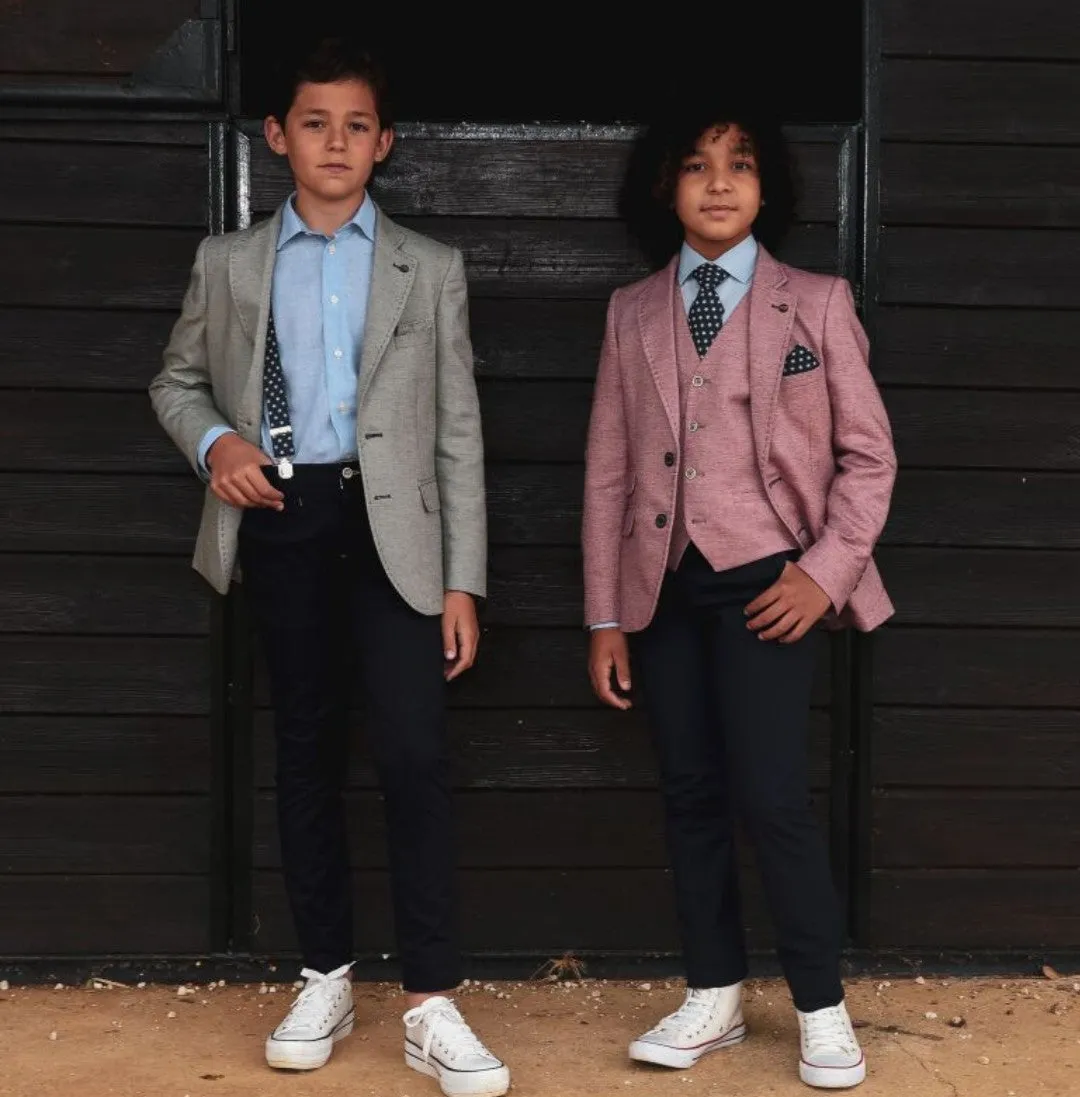 One Varones Boys Wine Blazer:-10-04069 49