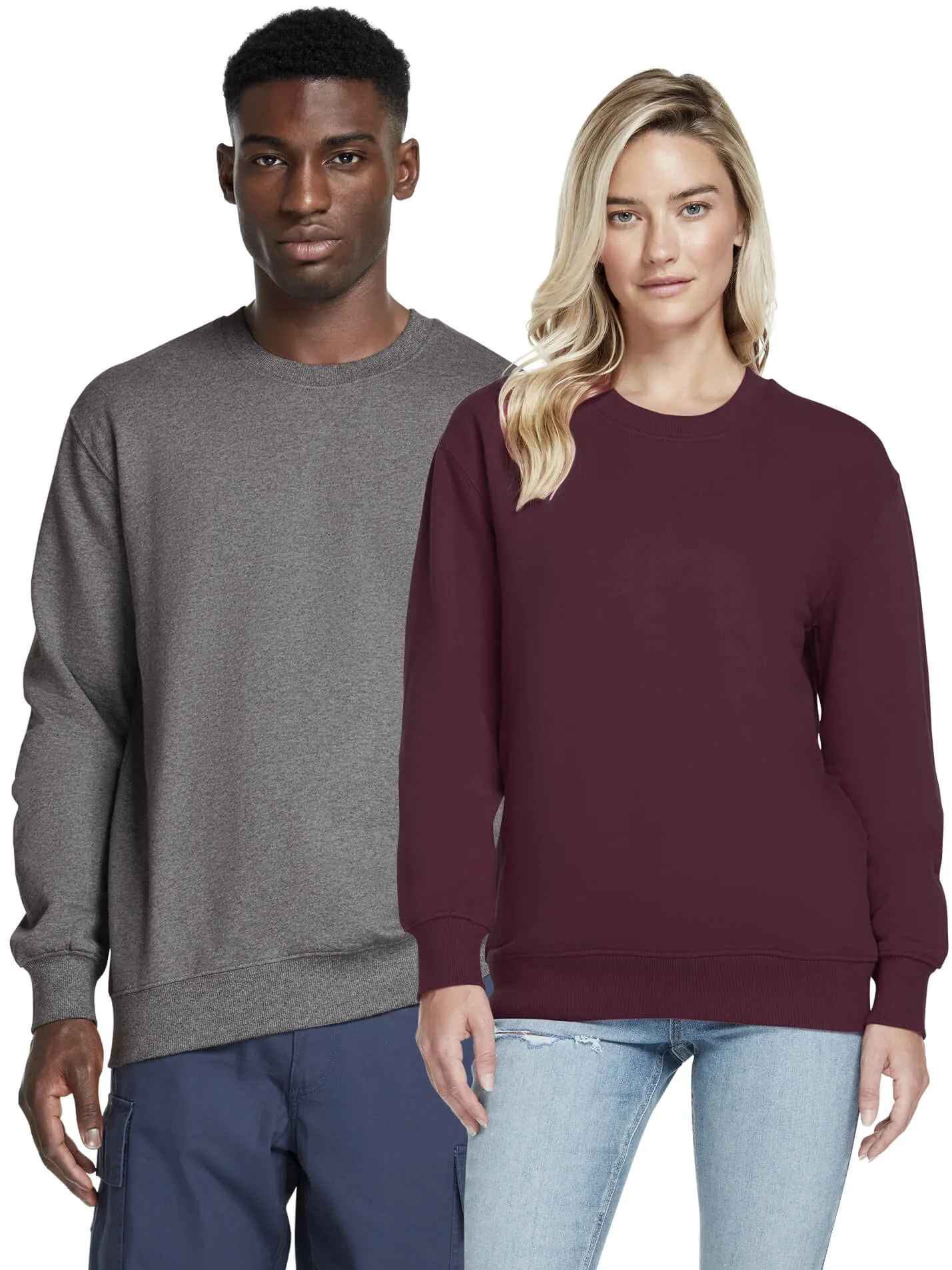 Organic Cotton Faded Sweatshirt