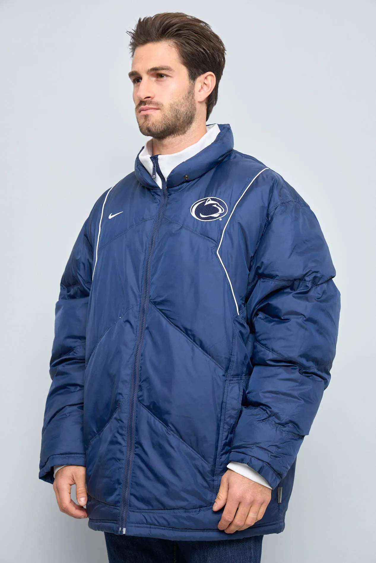 Parka Azul Nike Talla Xl