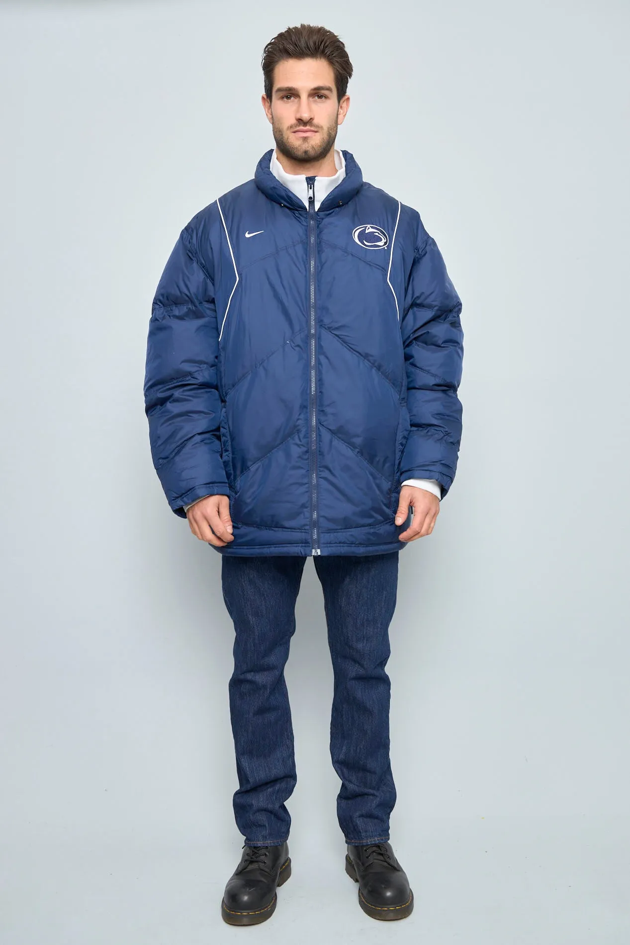 Parka Azul Nike Talla Xl