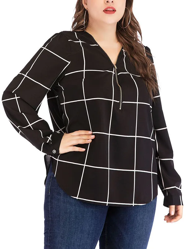 Plus Size Women's Fashion T-shirt