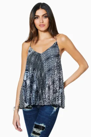 Printed Eliora Top - Snake Combo