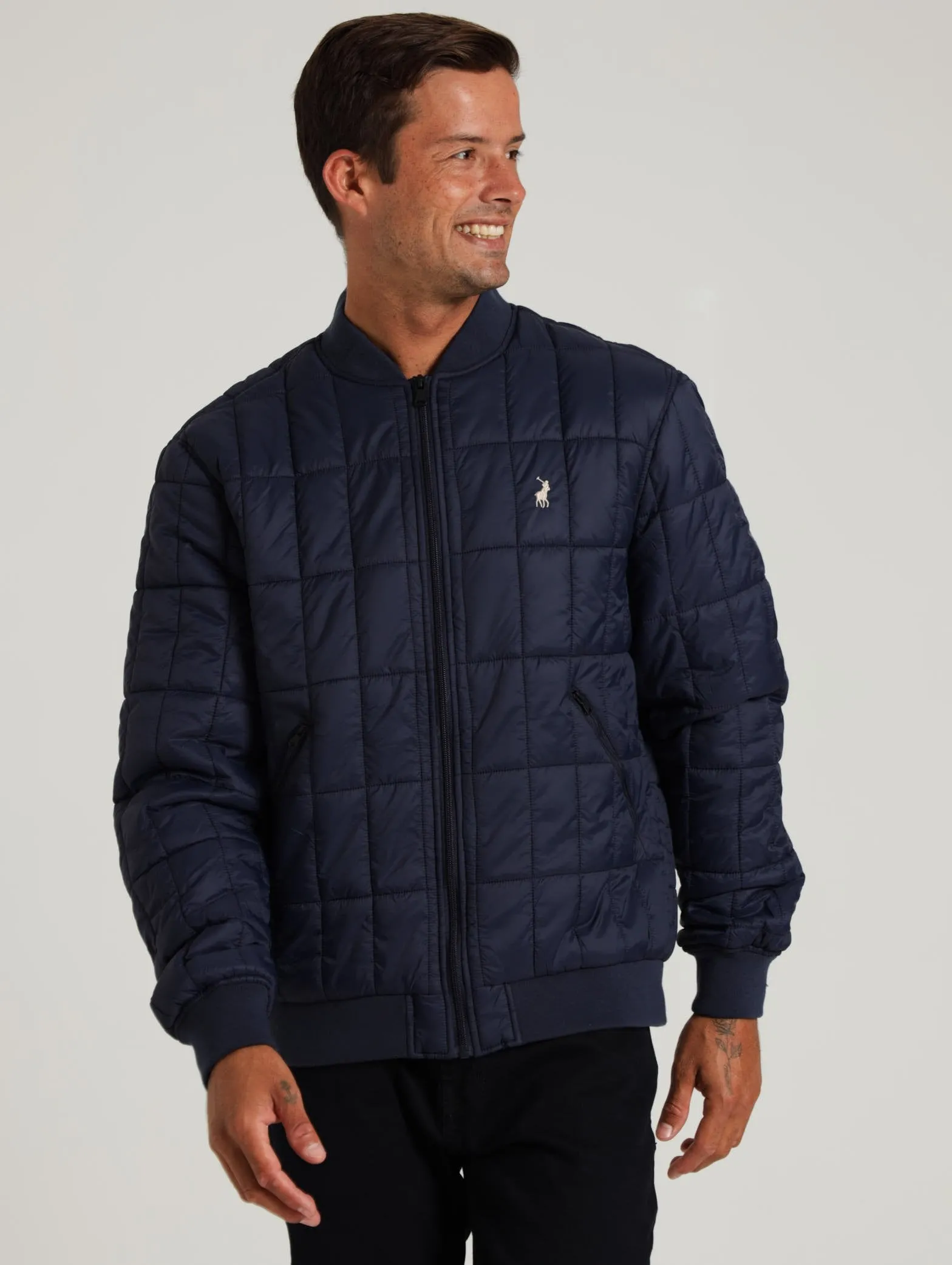 Puffer Jacket - Navy