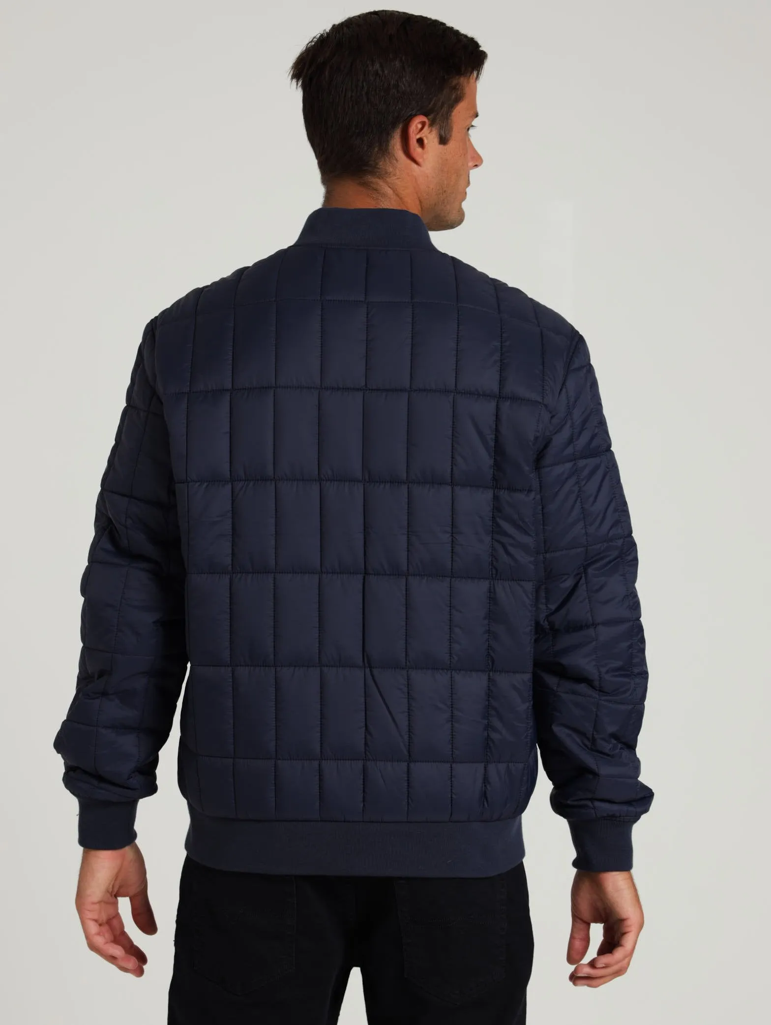 Puffer Jacket - Navy
