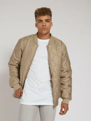 Quilted Puffer Jacket - Fatigue