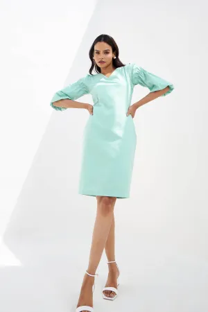Rimini Shift Dress - Aqua