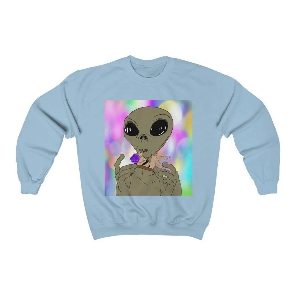 Rollin Purp at the Disco  Unisex Crew Neck Sweater