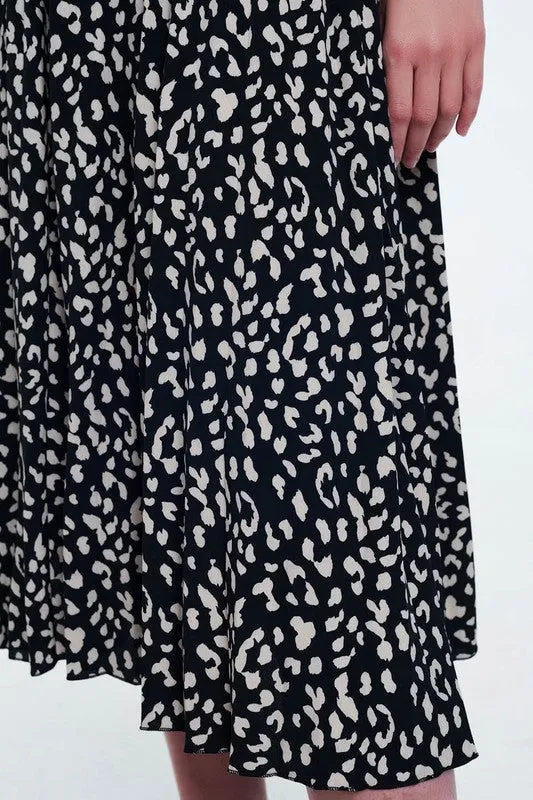 ROMANO MULTI PRINT MIDI SKIRT