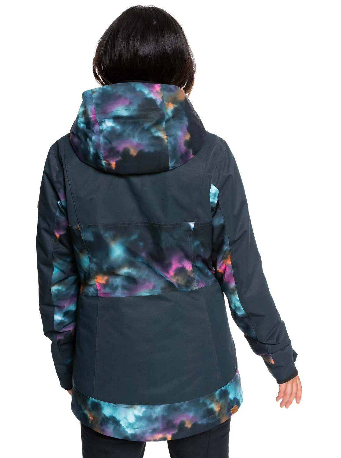 Roxy Presence Parka Womens Jacket Black Pensine
