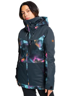 Roxy Presence Parka Womens Jacket Black Pensine