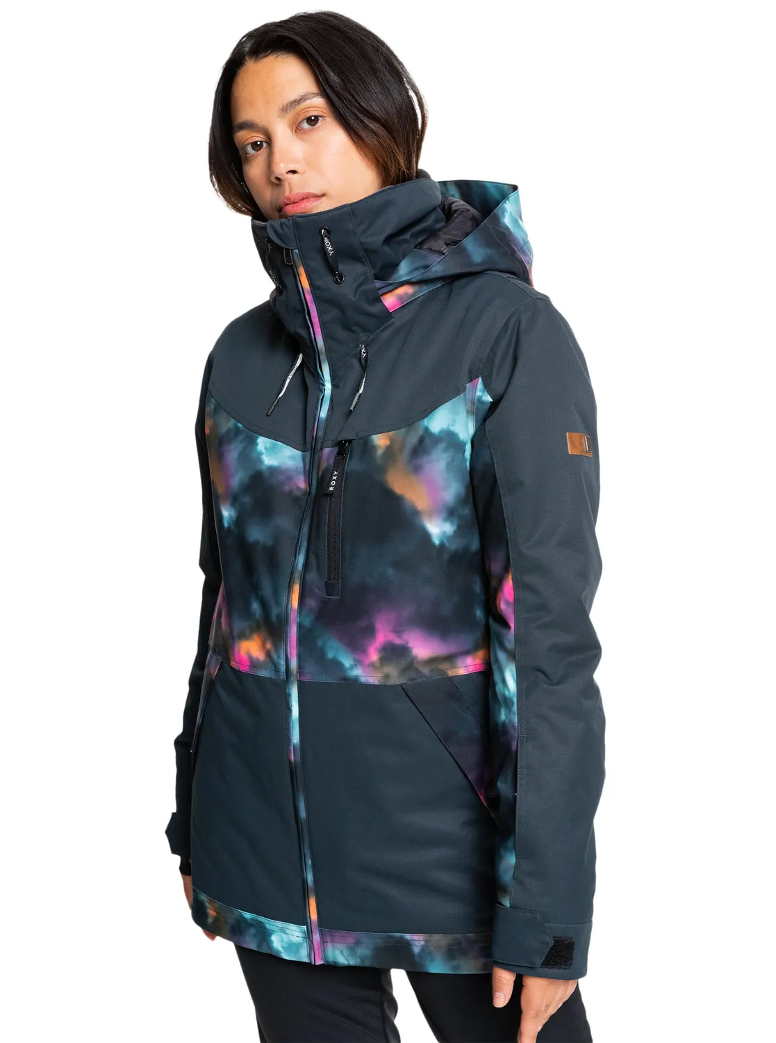 Roxy Presence Parka Womens Jacket Black Pensine