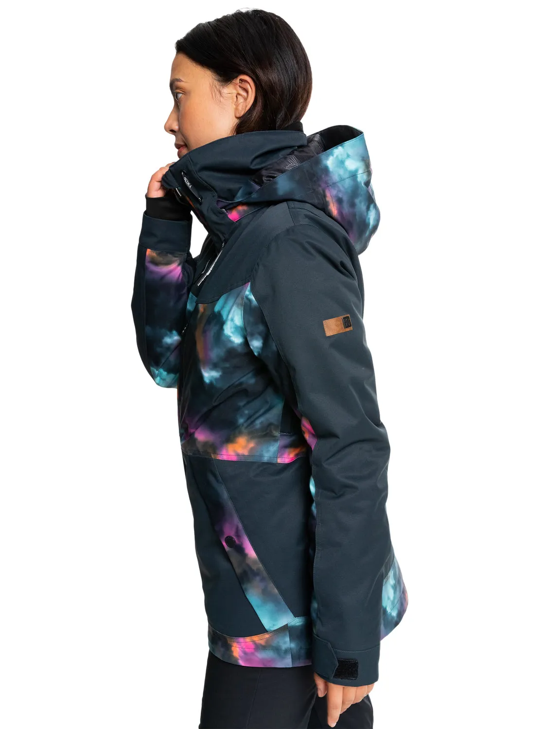 Roxy Presence Parka Womens Jacket Black Pensine