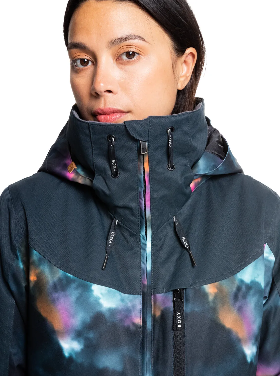 Roxy Presence Parka Womens Jacket Black Pensine