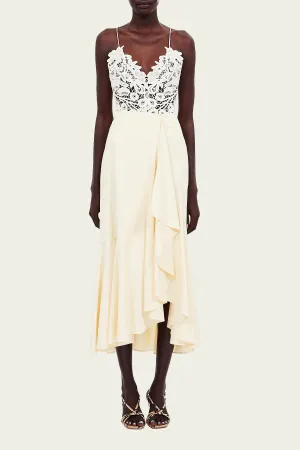 Sabina Midi Skirt in Cowrie