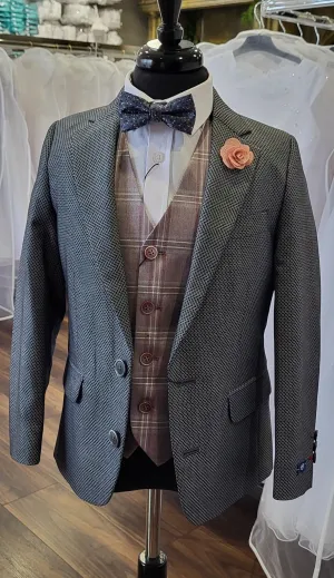 SALE 1880 Club Boys Charcoal Grey Blazer:- 132 15181 08 Age 6, 7, 8, 9 & 11