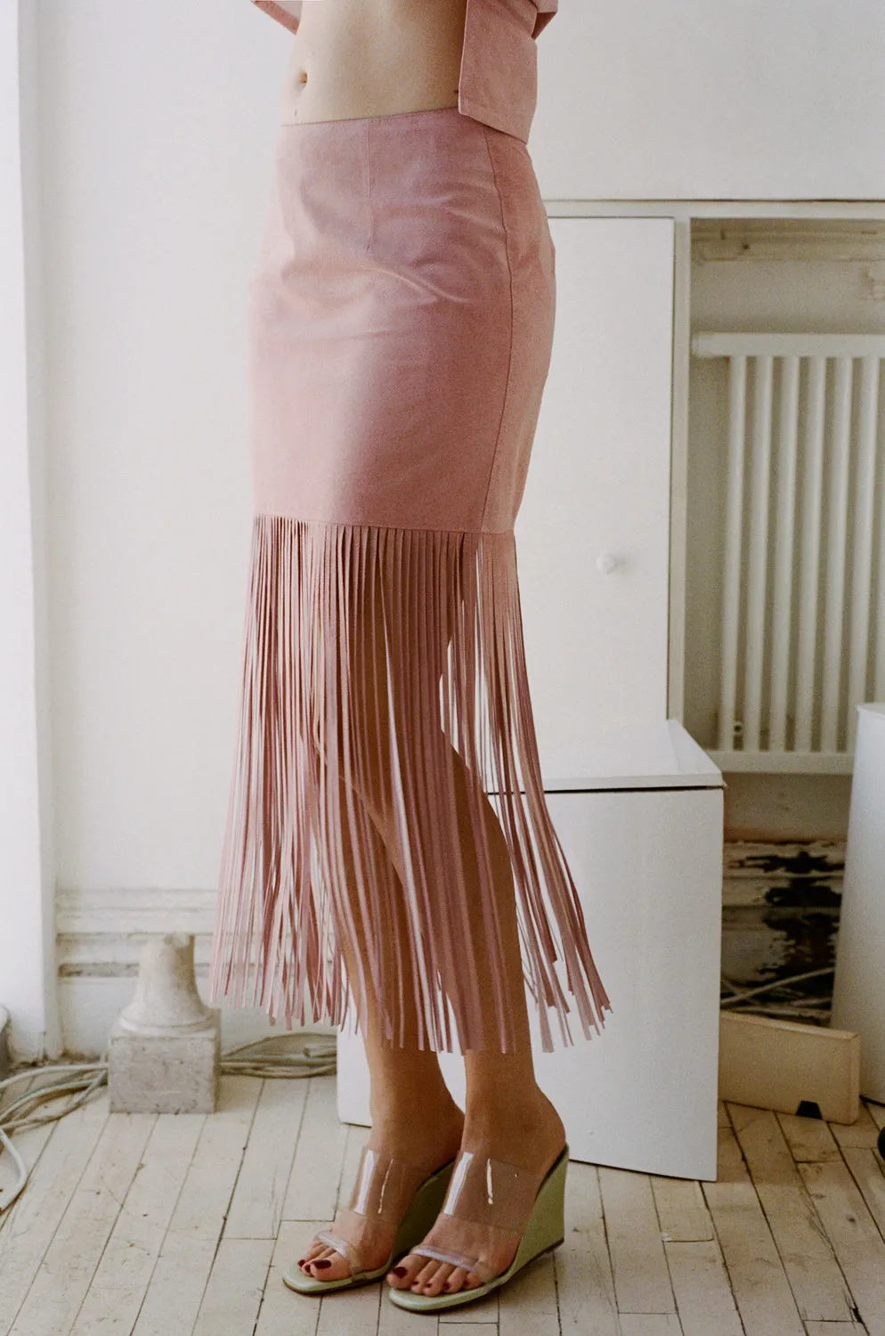SAMIRA SKIRT, ROSEATE