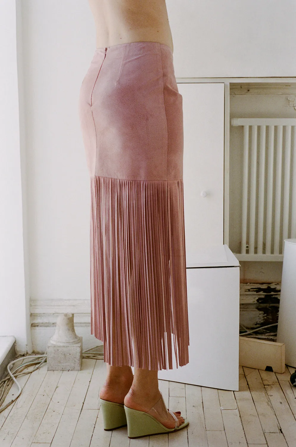SAMIRA SKIRT, ROSEATE