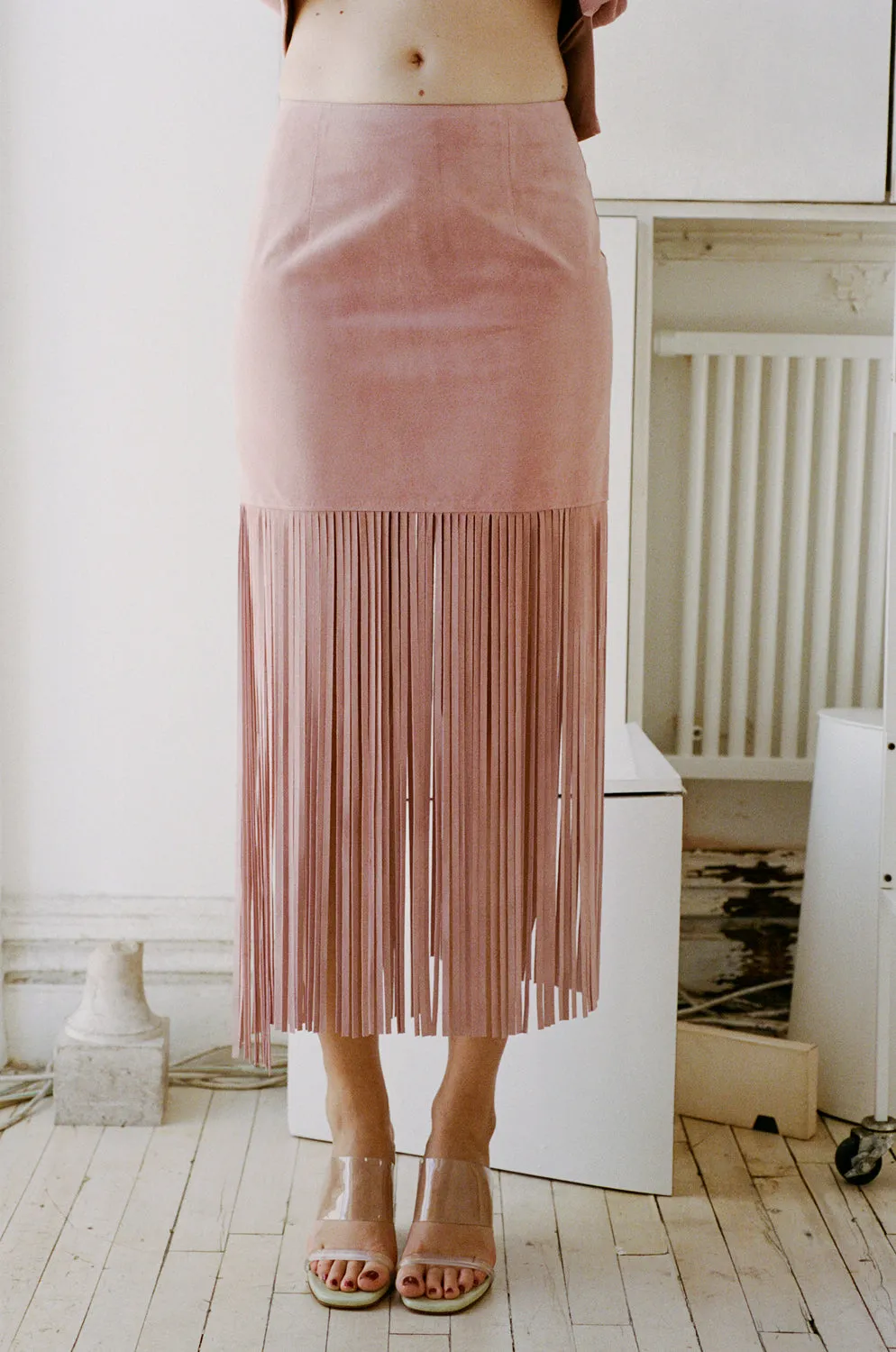 SAMIRA SKIRT, ROSEATE