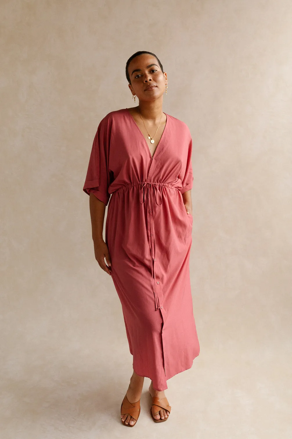 SAMPLE | Cecile Kaftan Dress - Brigitte