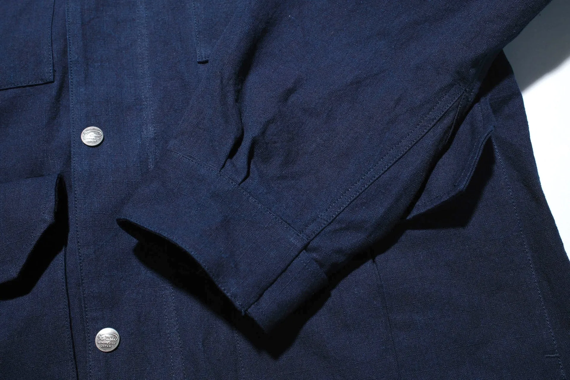 Samurai Natural Indigo Dyed Ripstop "All-Seasons" Mountain Parka