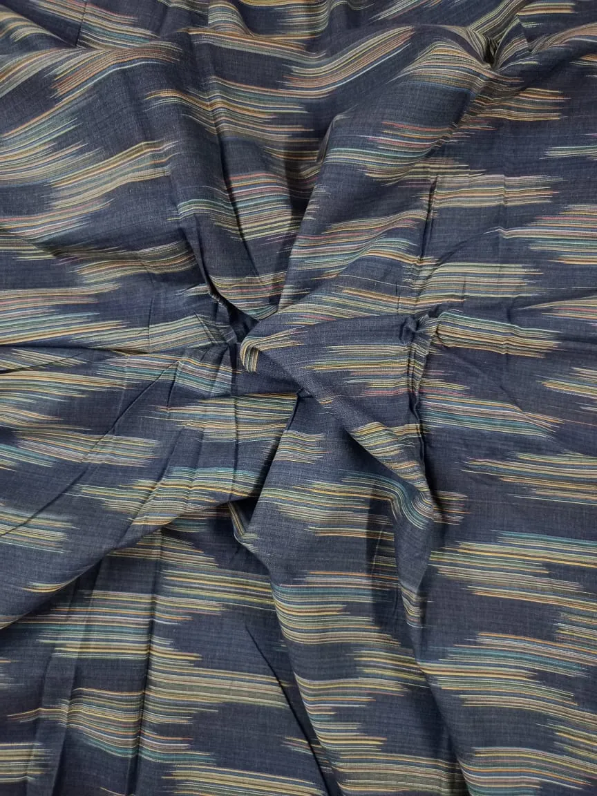 Semi Handloom Pure Cotton Fabric