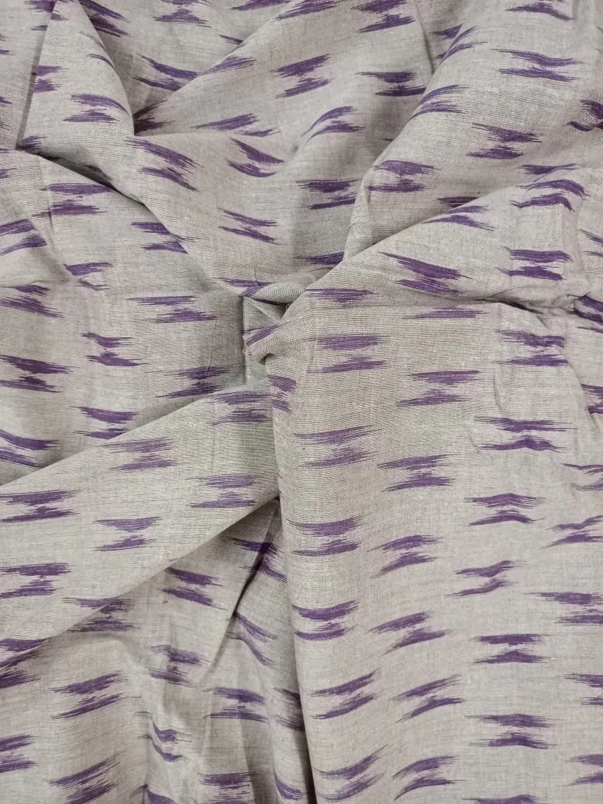 Semi Handloom Pure Cotton Fabric