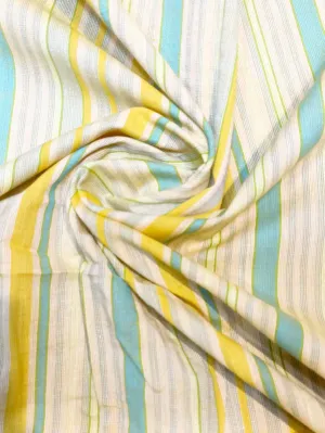 Semi Handloom Pure Cotton Fabric