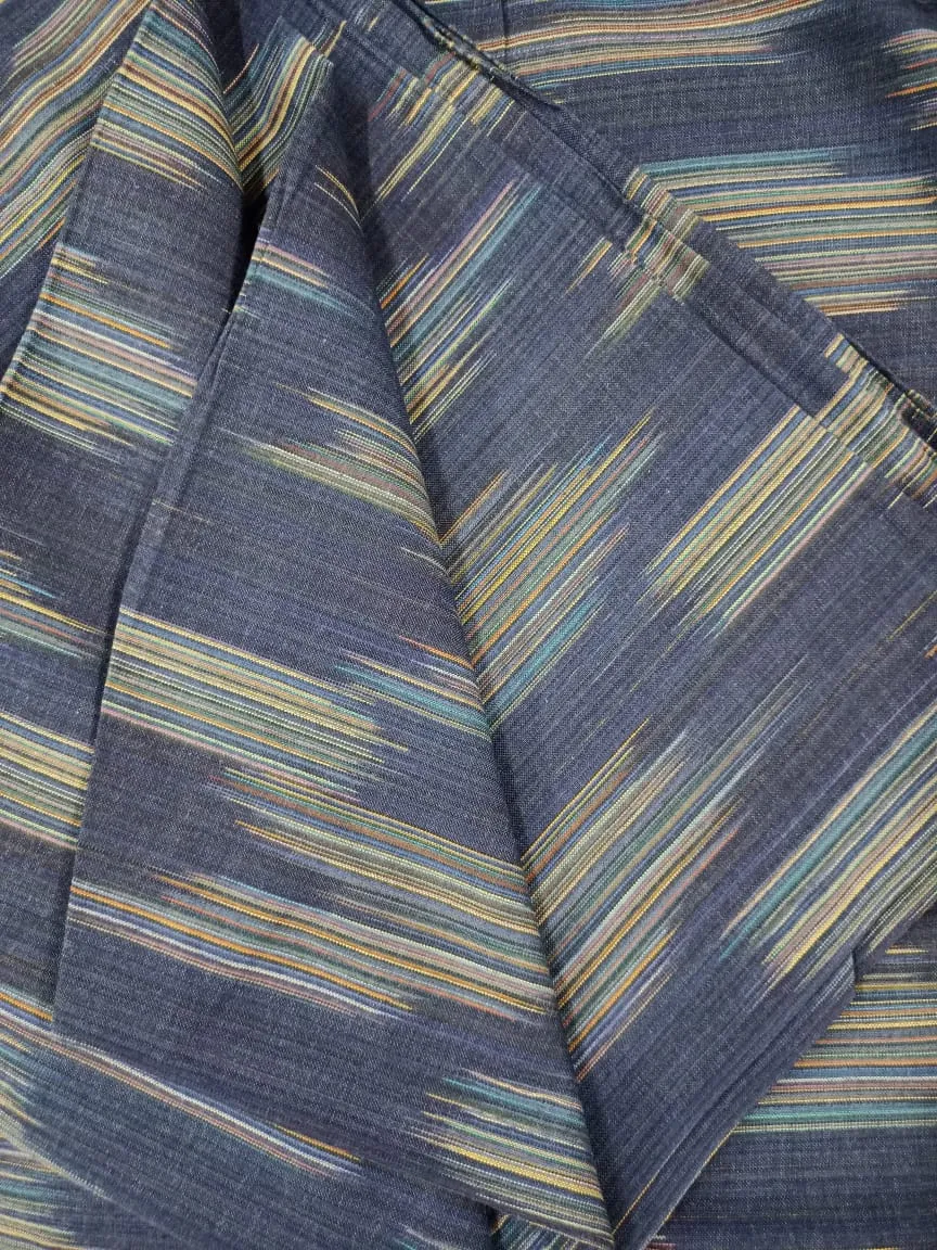 Semi Handloom Pure Cotton Fabric