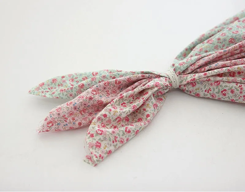 Semi-sheer Floral Cotton Fabric, Lightweight and Thin, Lawn Fabric, Korean Fabric - Ivory, Pink or Mint - By the Yard 42319-1
