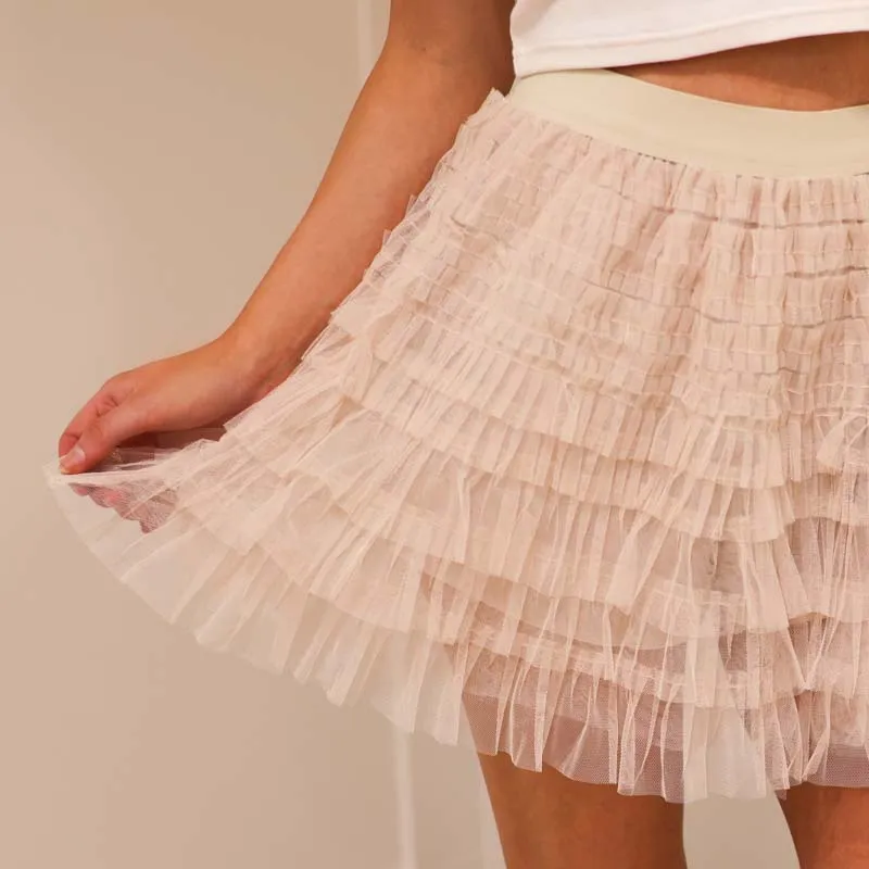 Sheer Lace Skirt