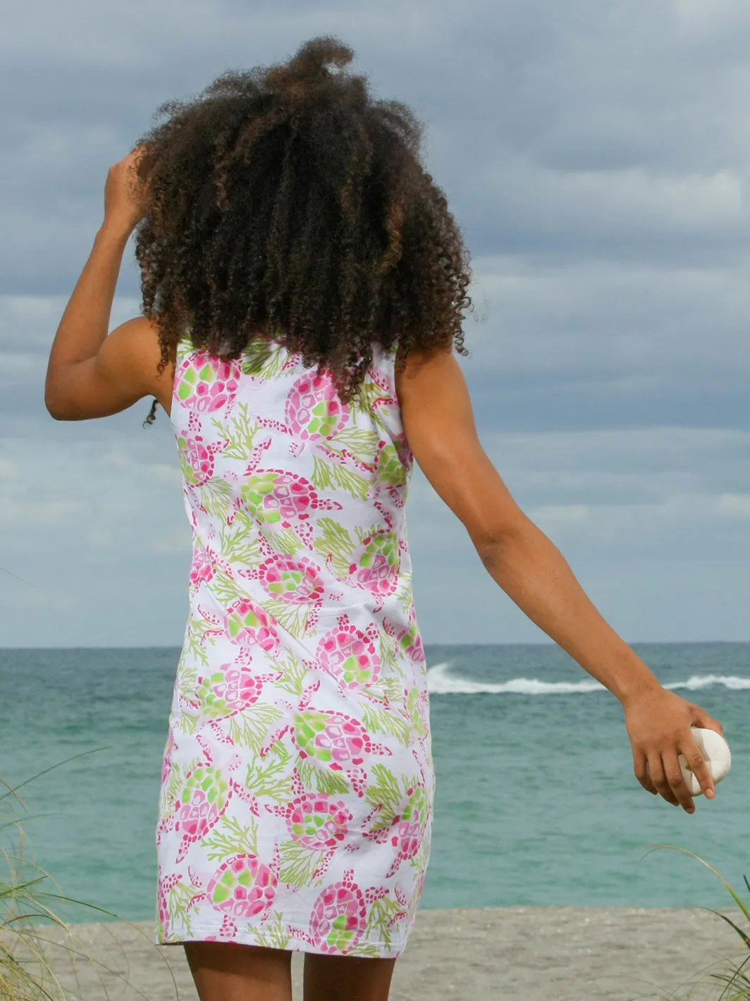 Sheila Sleeveless Shift Dress Playa