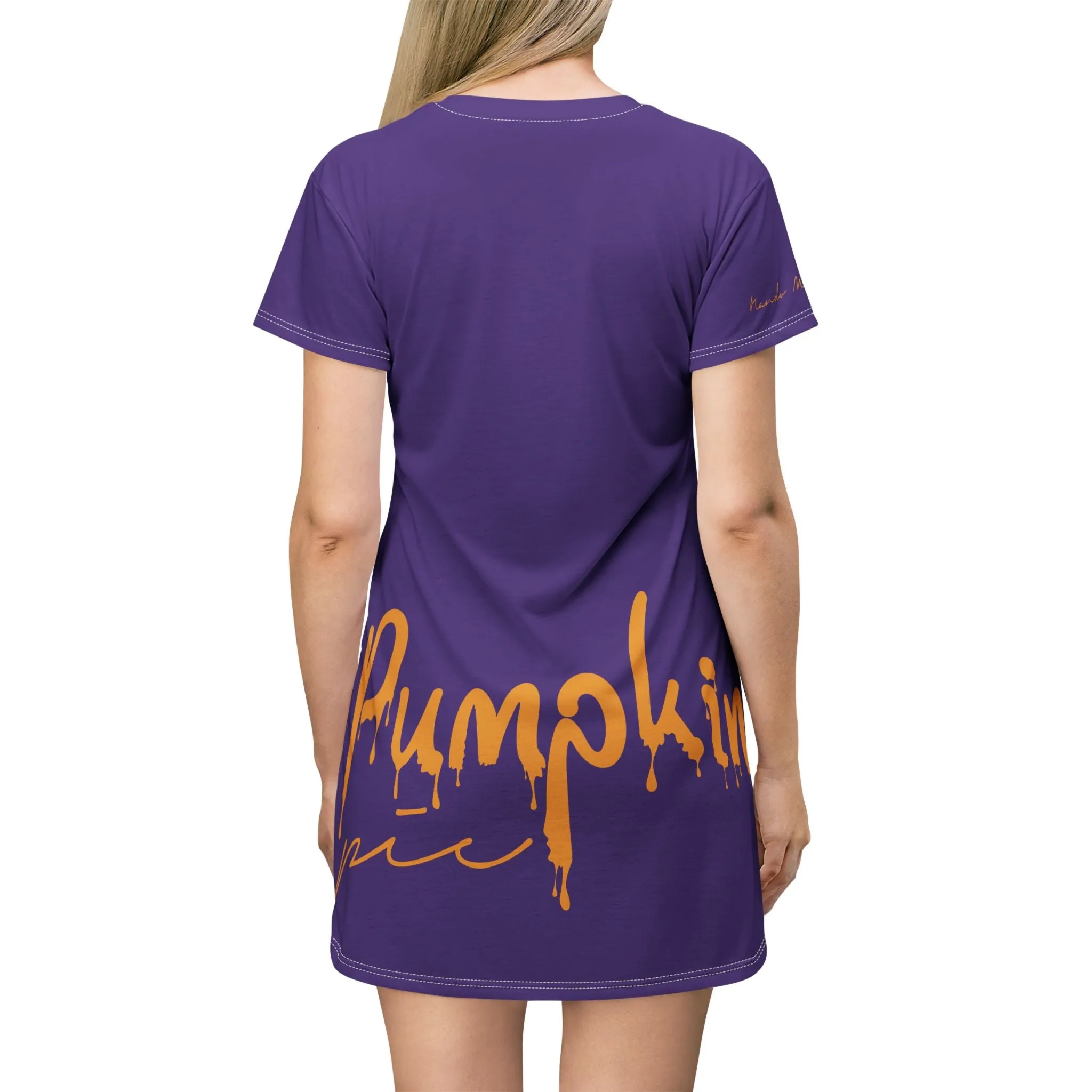 Shirtdress, Purple Crazy Pumpkin