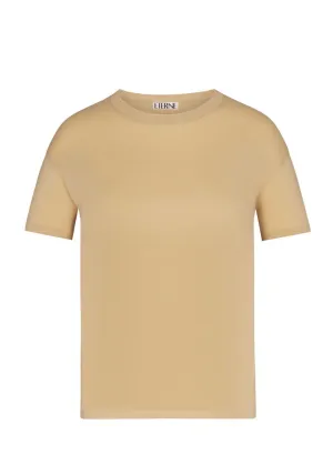 Short Sleeve Boyfriend Tee (Sand)
