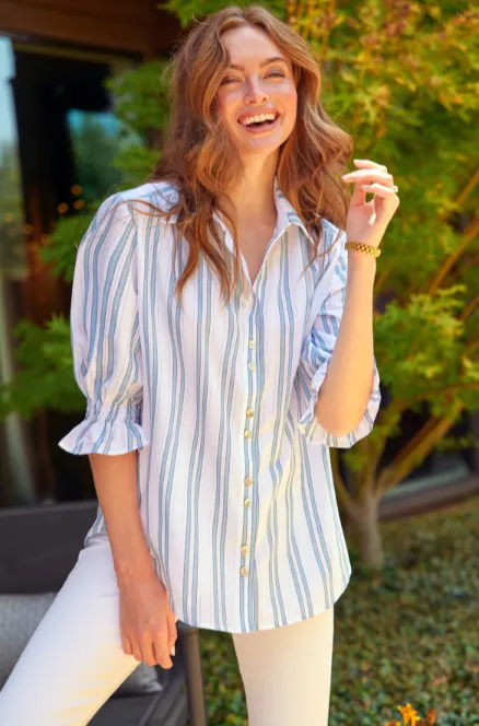 SIRENA SHIRT DROP NEEDLE STRIPE 3168035S
