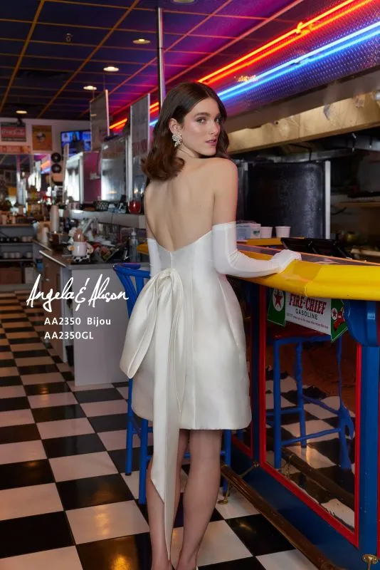 Size 10 Angela & Alison AA2350 Bijou Ivory Informal