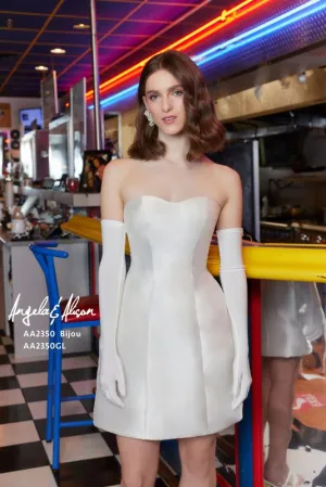 Size 10 Angela & Alison AA2350 Bijou Ivory Informal
