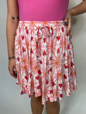 Skemo Spring Mini Skirt Pink