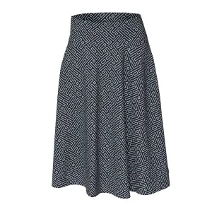 SKIRT 7 WIDE FLOWY MIDI