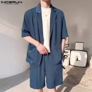 Sommerliches Blazer Shorts Set von FrescoWear