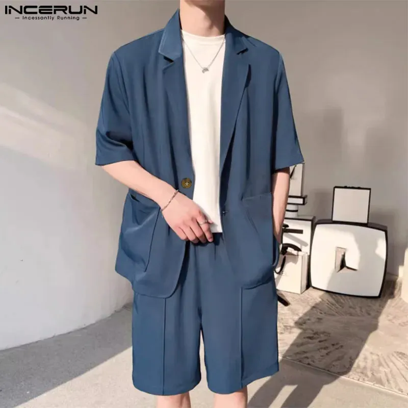 Sommerliches Blazer Shorts Set von FrescoWear