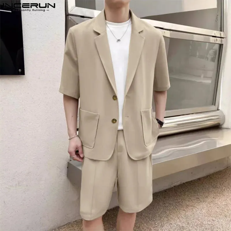 Sommerliches Blazer Shorts Set von FrescoWear
