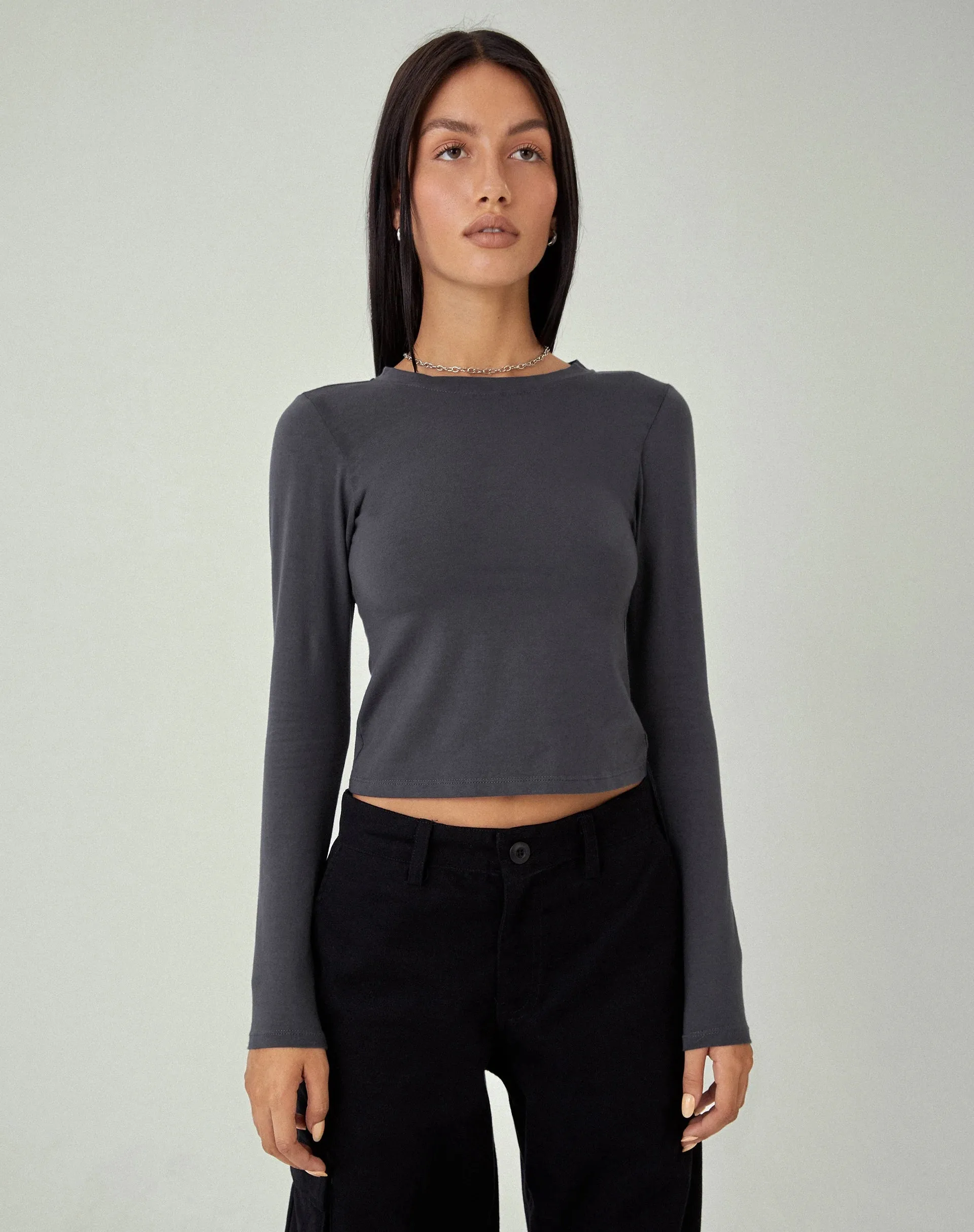 Suratmi Long Sleeve Top in Ocean Storm