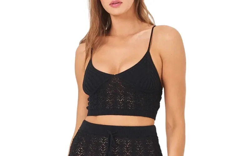 Sweet Talk Crop-Sweet Talk Skirt ::RET