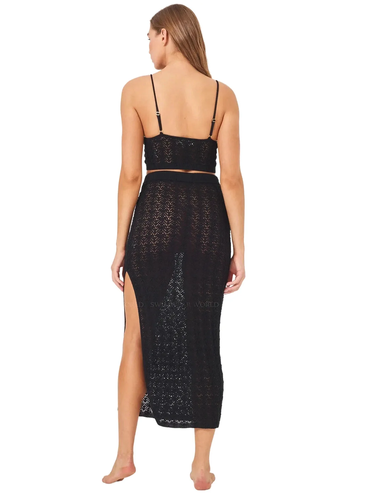 Sweet Talk Crop-Sweet Talk Skirt ::RET