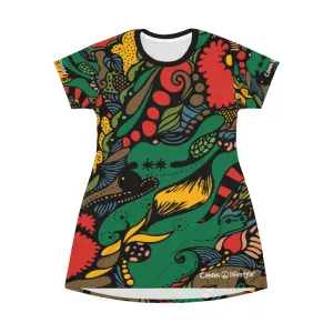 T-Shirt Dress (Multi-Art)