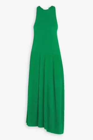 T-Shirt Sleeveless Dress in Green