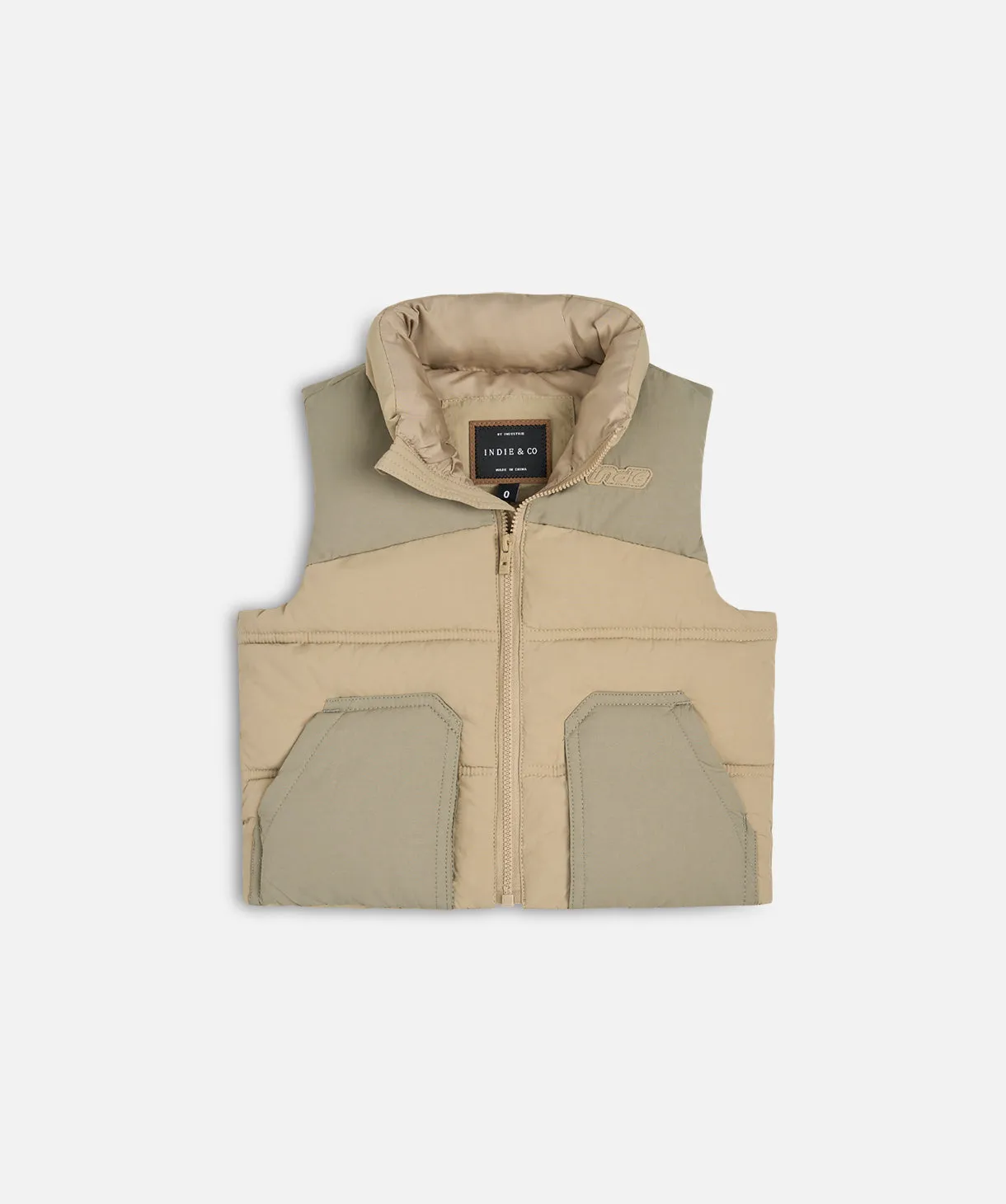 The Burbank Puffer Vest - Laurel