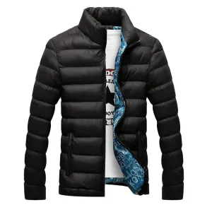 Thick Jacket Men Duck Down Coat Man Parka Overcoat Stand Collar mens Jackets and Coats